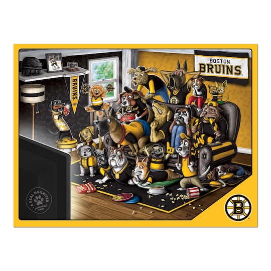 NHL Purebred Fans A Real Nailbiter 500 Piece Puzzle